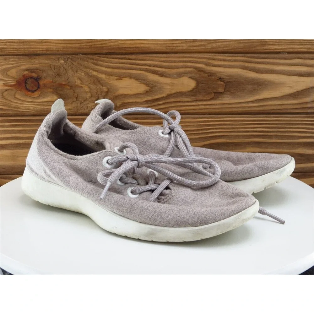 Allbirds‎ Size 8 Sneaker Purple Fabric Medium (B, M) Wool Runners Lace Up Women